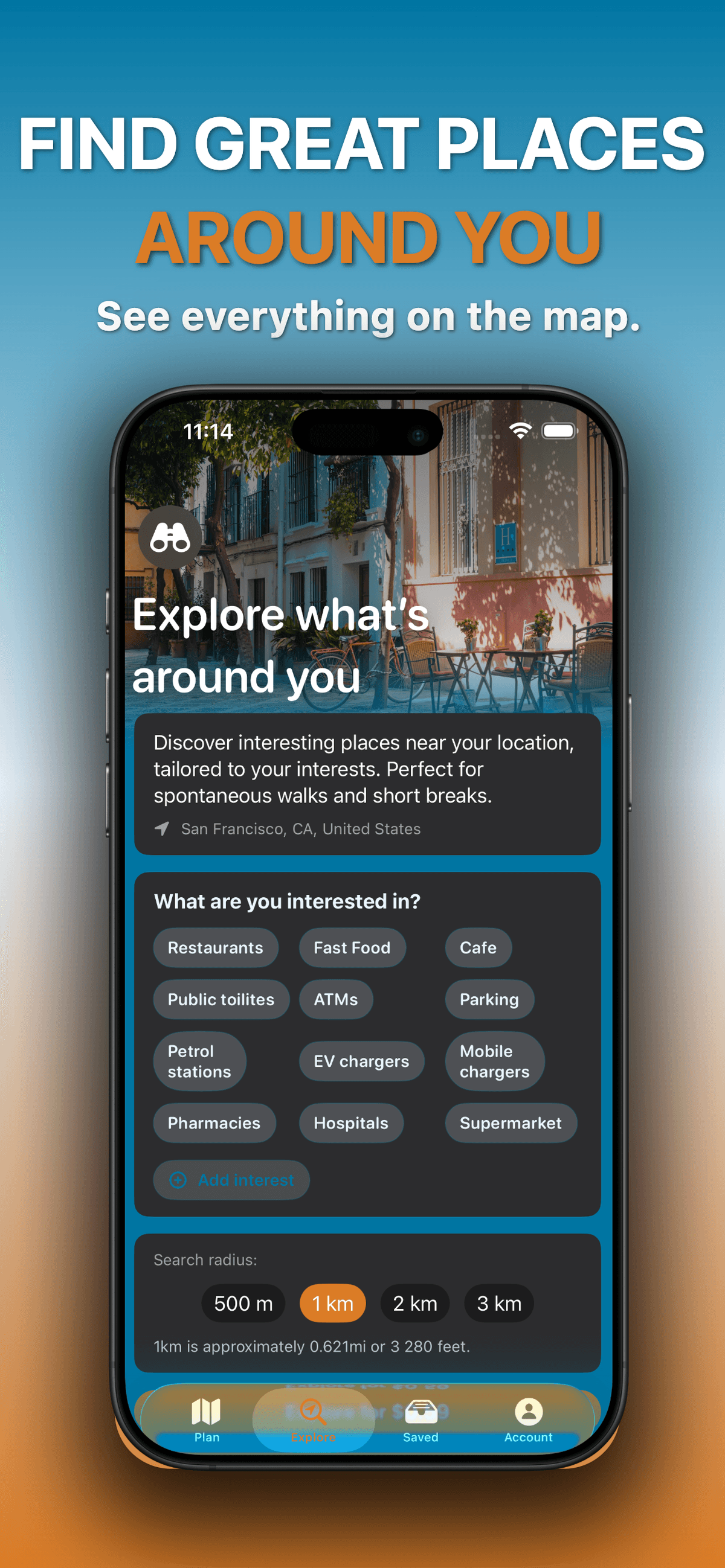 More depth in the app